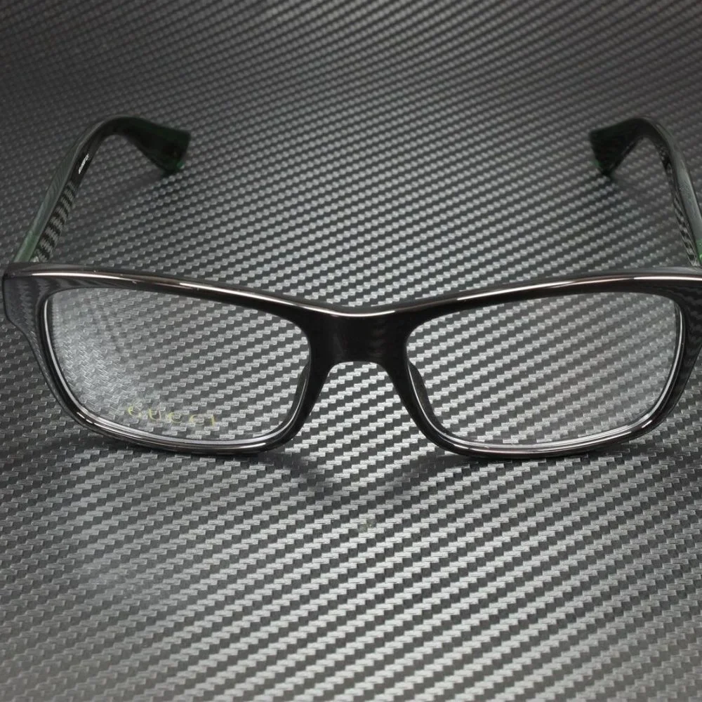 Gucci Black Red 55mm Eyeglasses